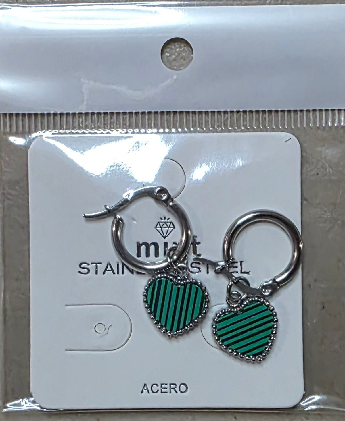 Heart Stainless Steel Earrings for Women – Gold & Silver - Angelique Boutique