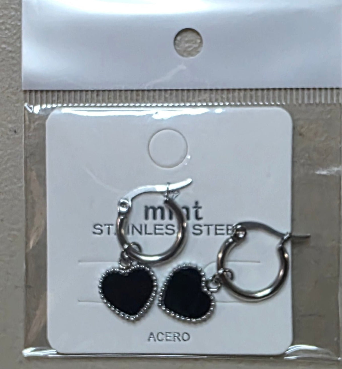 Heart Stainless Steel Earrings for Women – Gold & Silver - Angelique Boutique