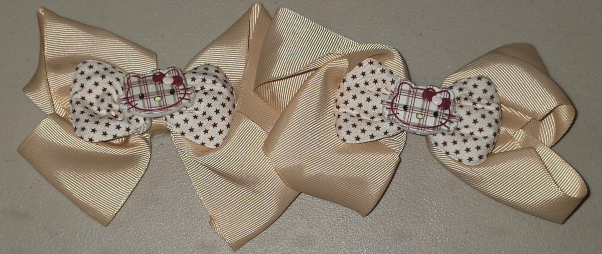 Hello Kitty & Friends Glitter Satin Hair Bow for Girls
