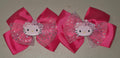 Hello Kitty & Friends Glitter Satin Hair Bow for Girls