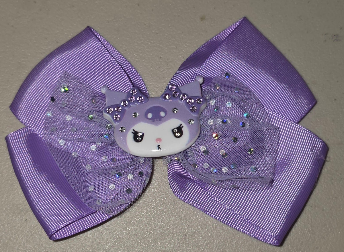 Hello Kitty & Friends Glitter Satin Hair Bow for Girls