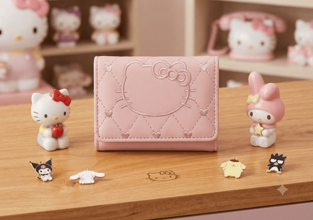 Hello Kitty Inspired Wallet – Spacious & Cute - Angelique Boutique
