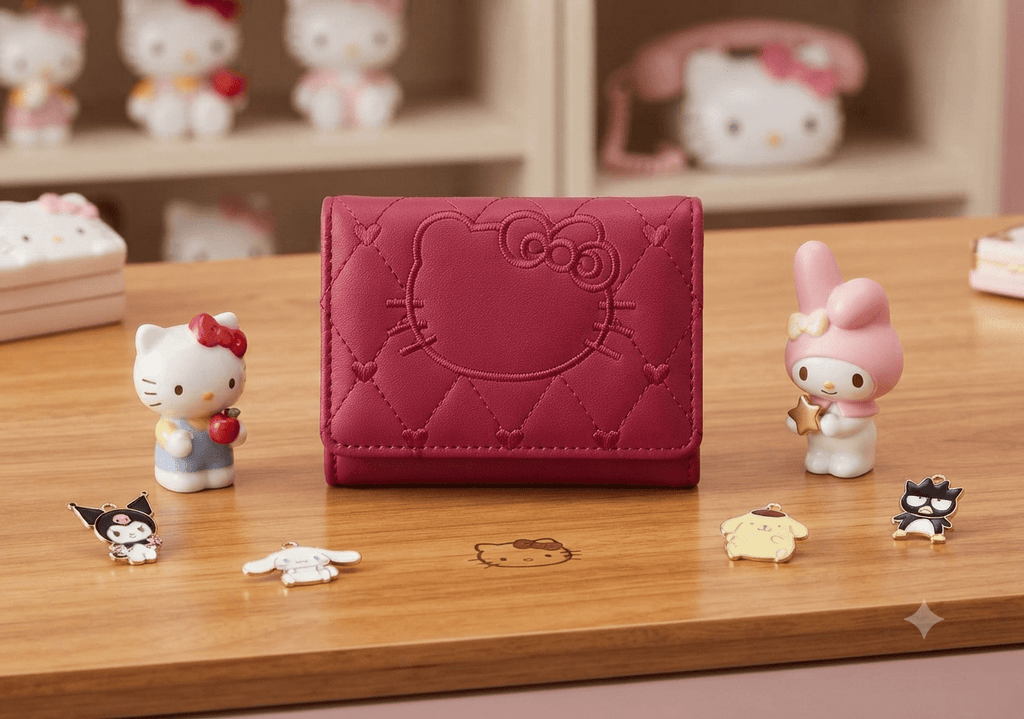 Hello Kitty Inspired Wallet – Spacious & Cute - Angelique Boutique