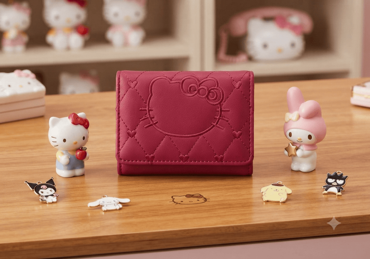 Hello Kitty Inspired Wallet – Spacious & Cute - Angelique Boutique