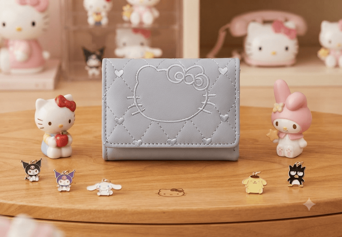 Hello Kitty Inspired Wallet – Spacious & Cute - Angelique Boutique