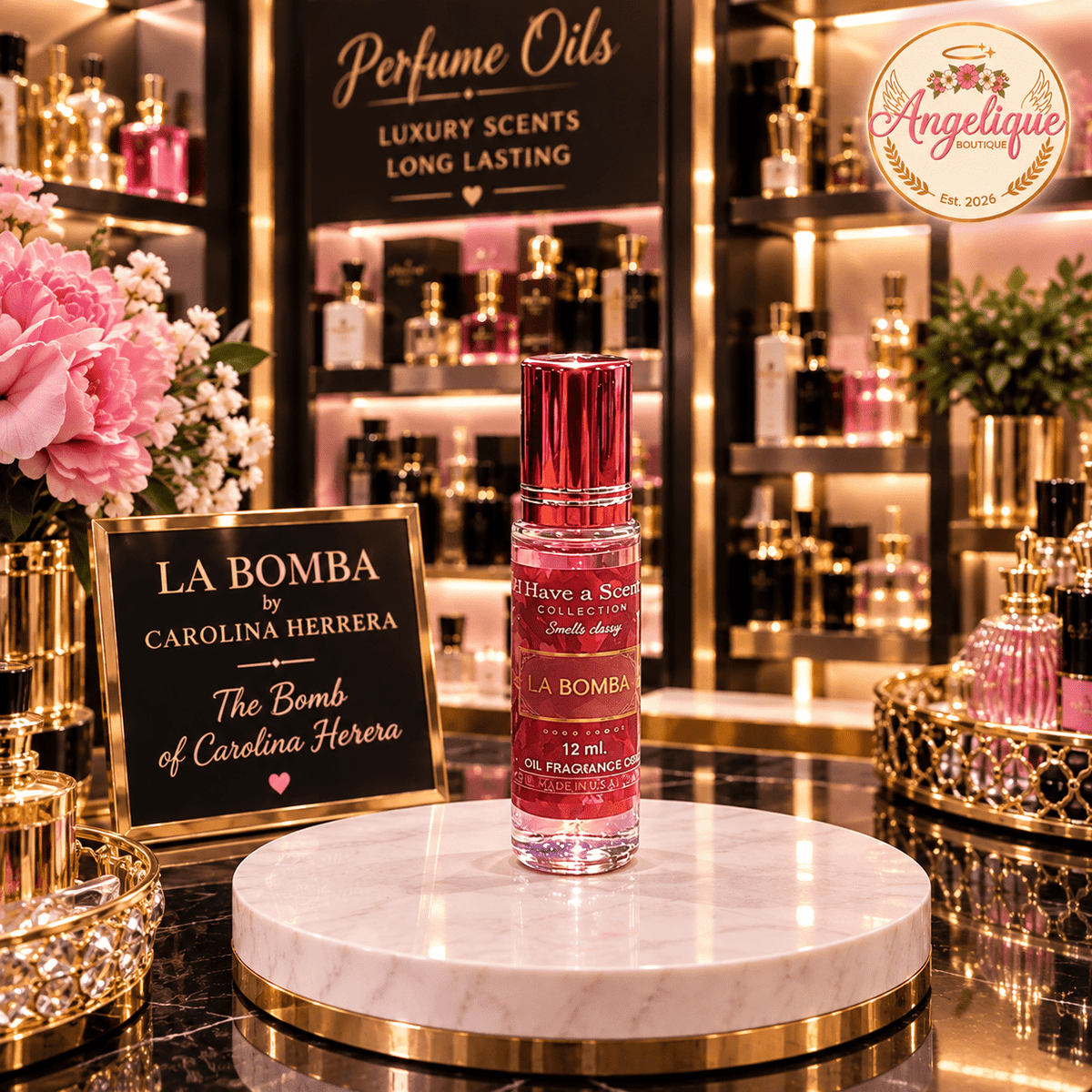 La Bomba Perfume Oil for Women | 1.8 oz - Angelique Boutique