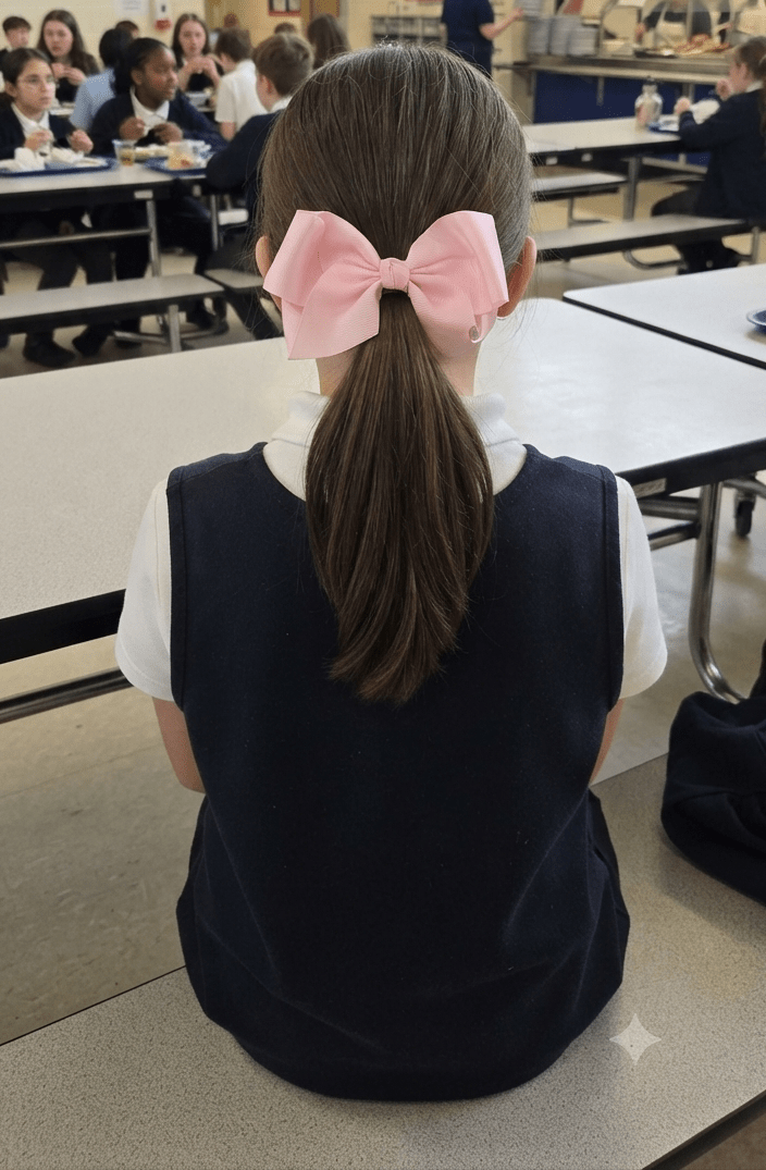 Large Grosgrain Hair Bow for Girls & Women - Angelique Boutique