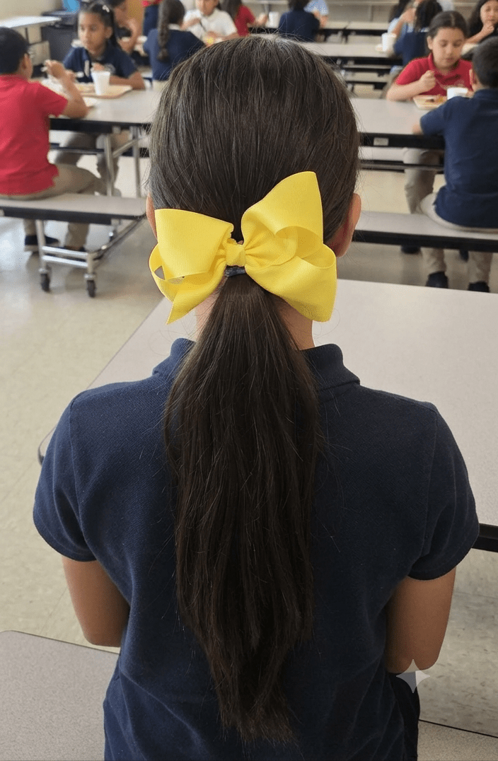 Large Grosgrain Hair Bow for Girls & Women - Angelique Boutique