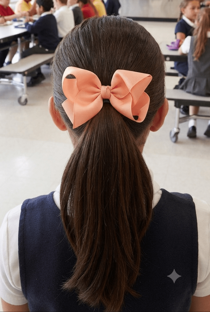 Large Grosgrain Hair Bow for Girls & Women - Angelique Boutique
