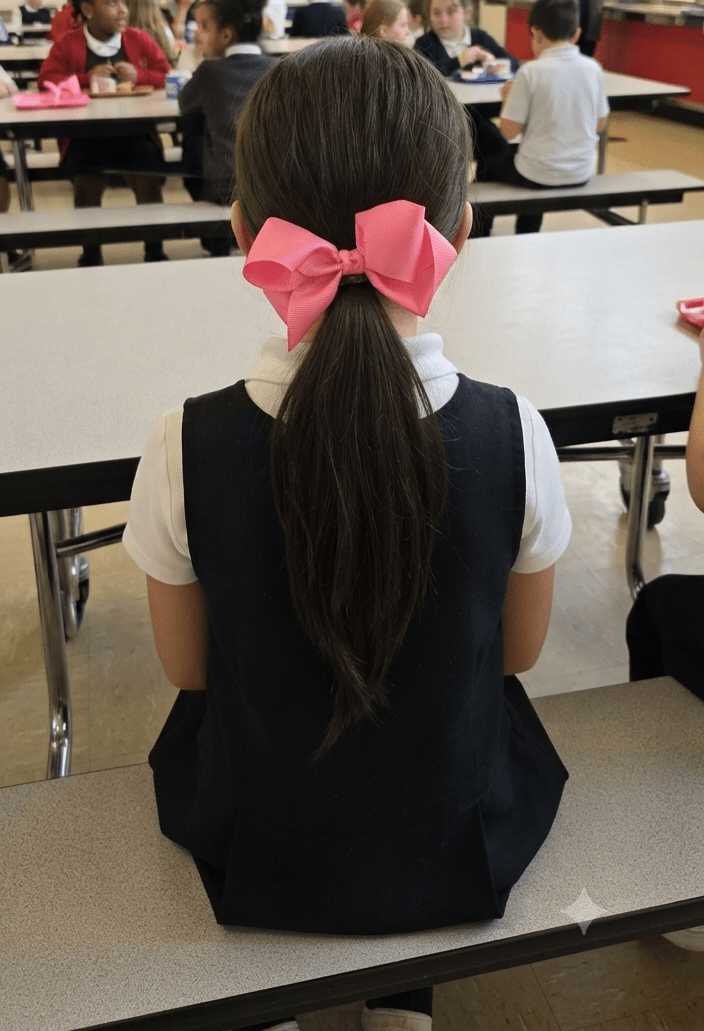 Large Grosgrain Hair Bow for Girls & Women - Angelique Boutique