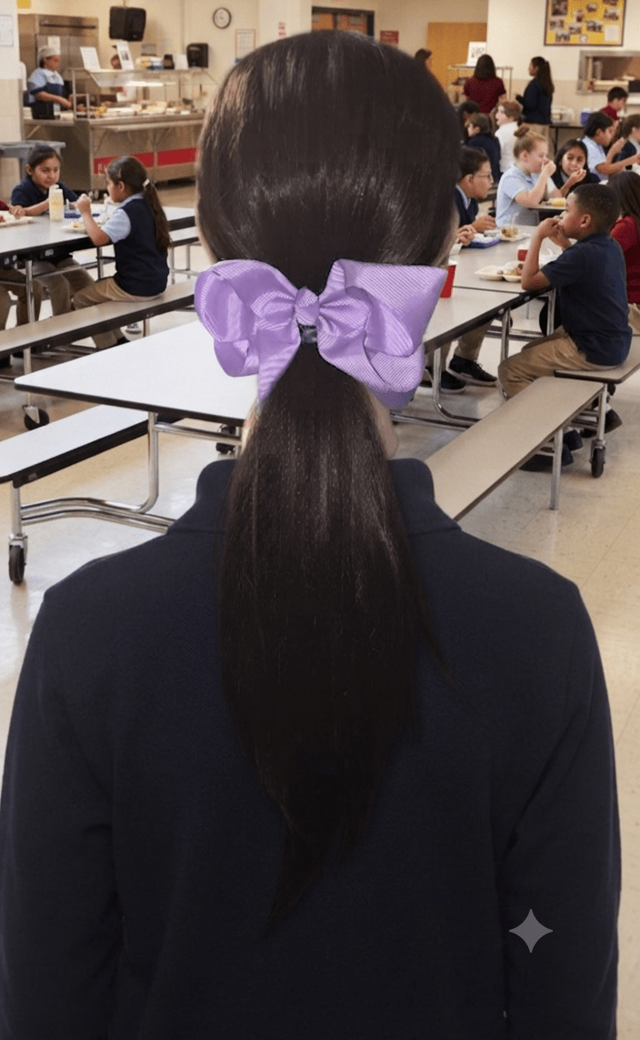 Large Grosgrain Hair Bow for Girls & Women - Angelique Boutique