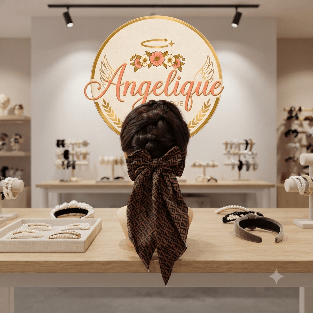 Large Luxury Coquette Hair Bows for Women & Girls - Angelique Boutique