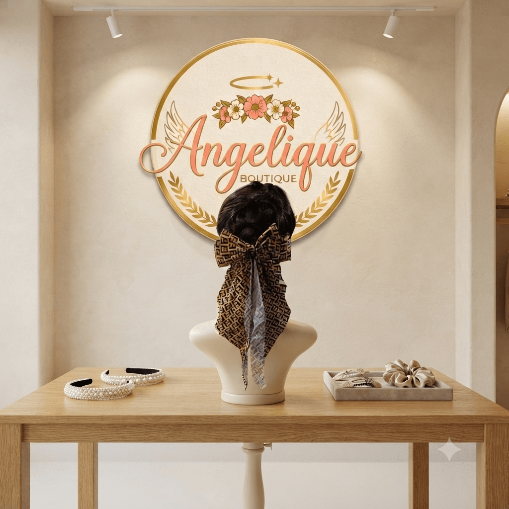 Large Luxury Coquette Hair Bows for Women & Girls - Angelique Boutique