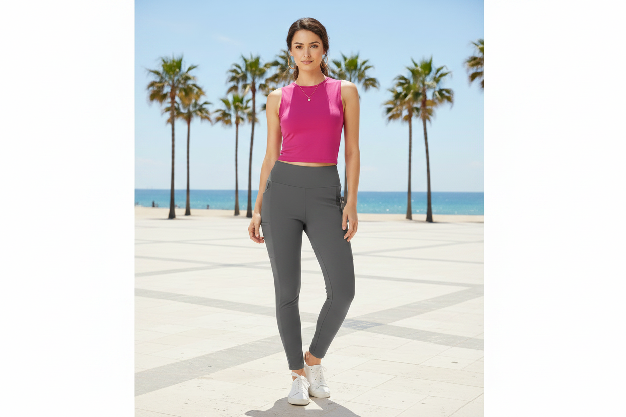 Pantalón Leggings con Bolsillos | Alta Calidad