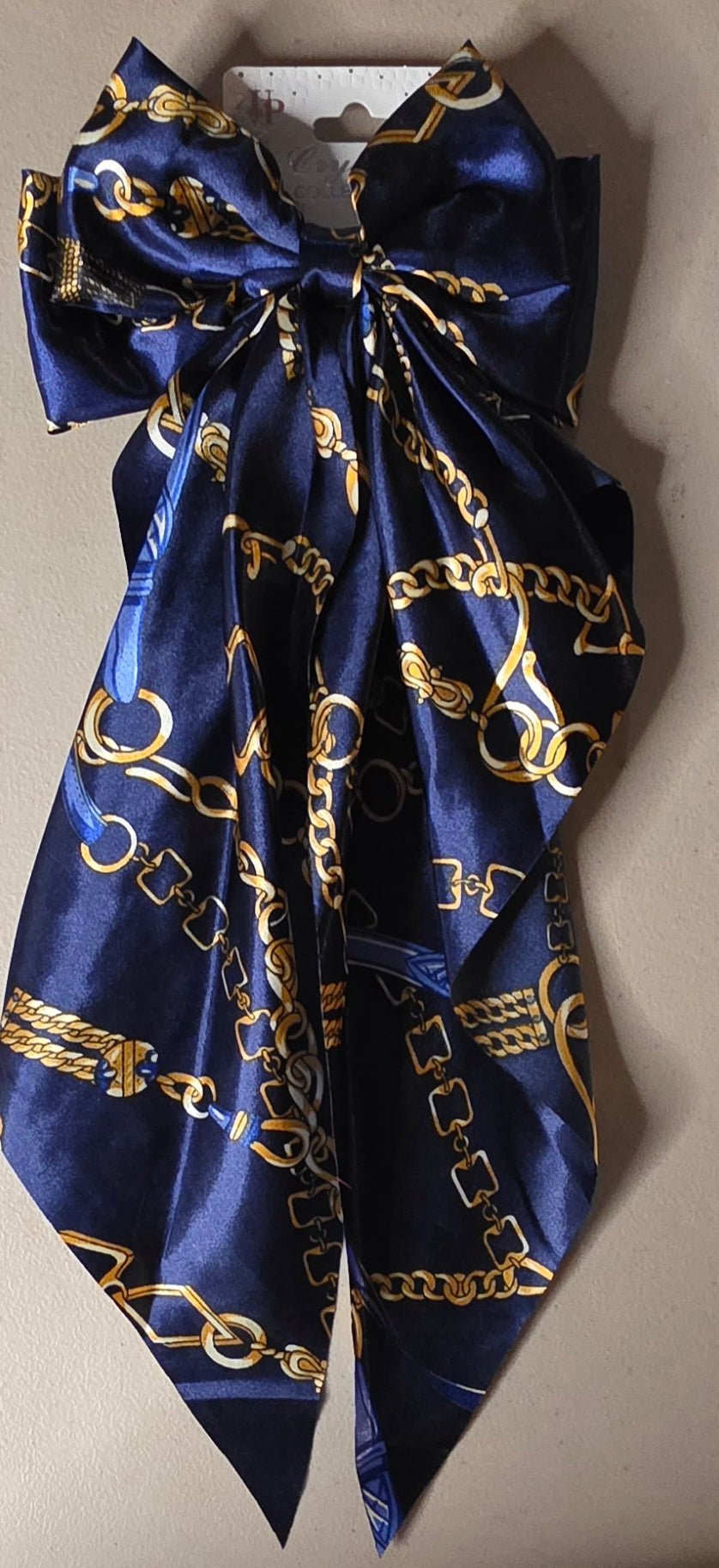 Luxury Print Oversized Coquette Hair Bow - Angelique Boutique