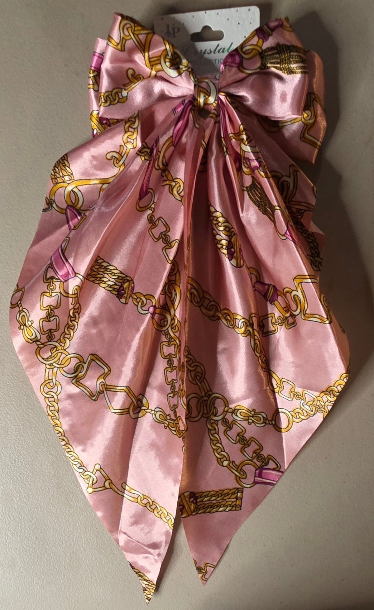 Luxury Print Oversized Coquette Hair Bow - Angelique Boutique