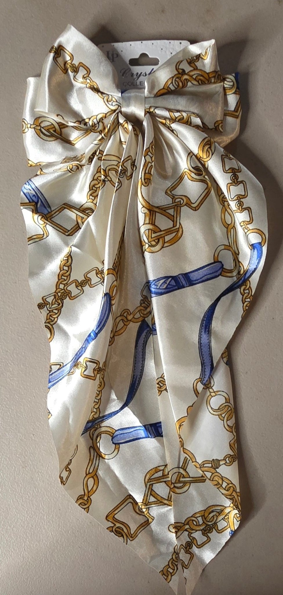 Luxury Print Oversized Coquette Hair Bow - Angelique Boutique