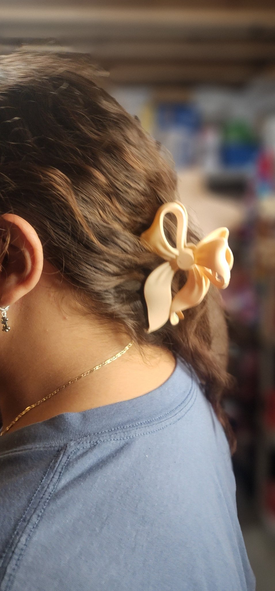 Matte Bow Hair Claw Clips – Pastel Colors for Women - Angelique Boutique