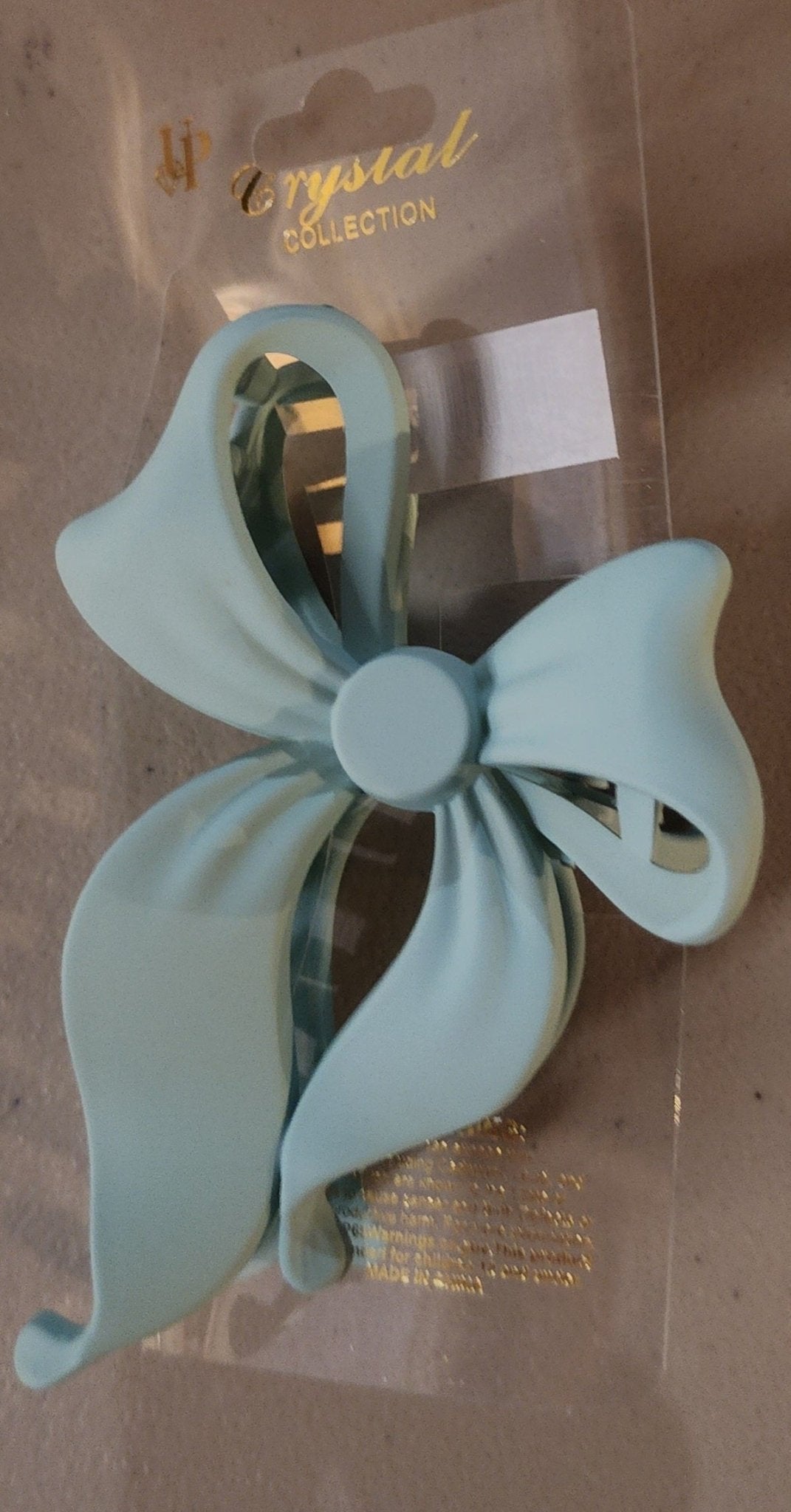 Matte Bow Hair Claw Clips – Pastel Colors for Women - Angelique Boutique