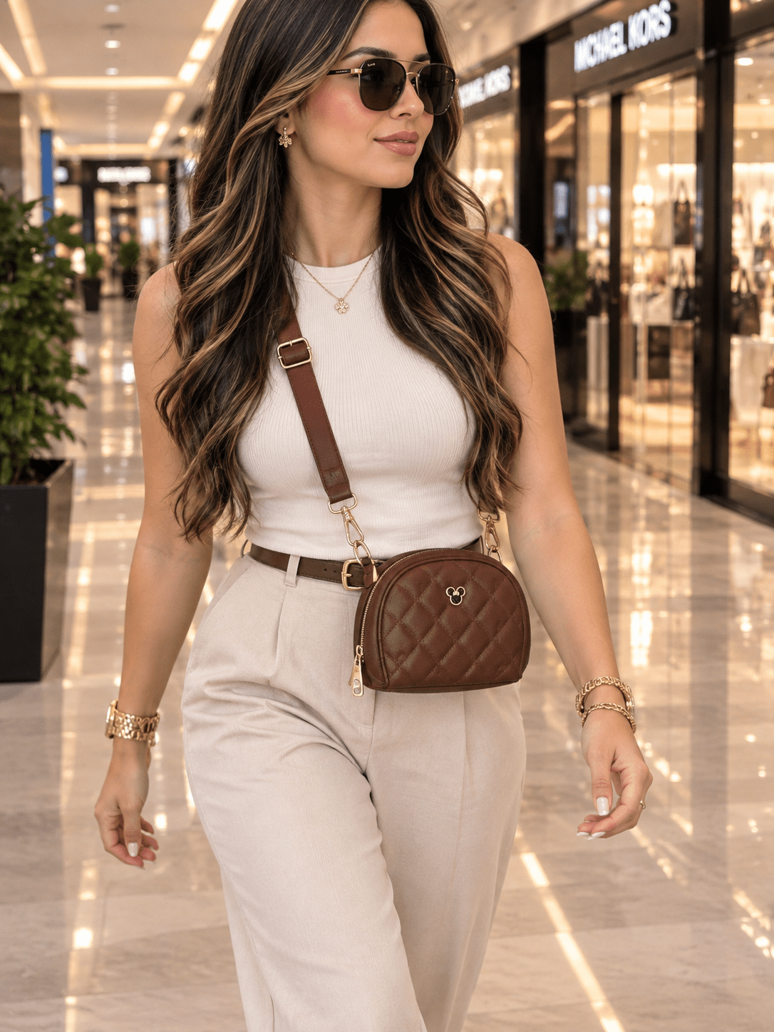 Mickey-Inspired Crossbody Bag | Four Colors - Angelique Boutique