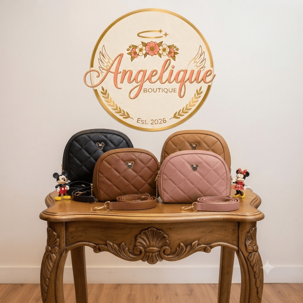 Mickey-Inspired Crossbody Bag | Four Colors - Angelique Boutique