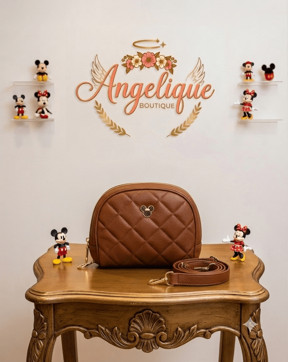 Mickey-Inspired Crossbody Bag | Four Colors - Angelique Boutique