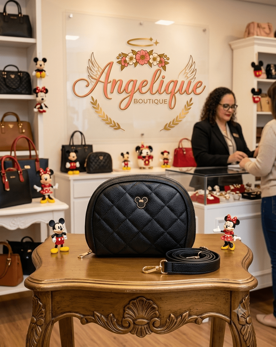 Mickey-Inspired Crossbody Bag | Four Colors - Angelique Boutique
