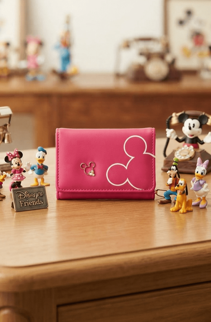 Mickey Mouse Inspired Wallet – Spacious & Fun - Angelique Boutique