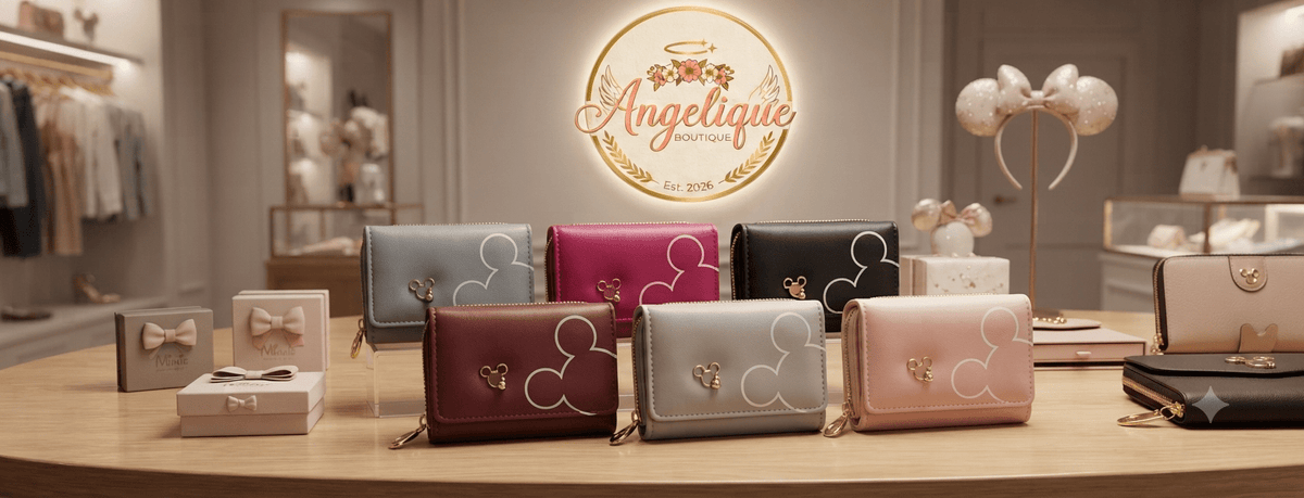 Mickey Mouse Inspired Wallet – Spacious & Fun - Angelique Boutique