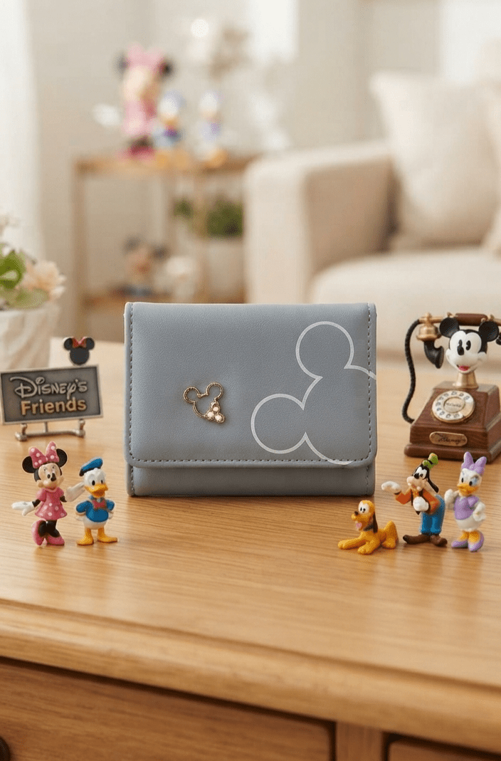 Mickey Mouse Inspired Wallet – Spacious & Fun - Angelique Boutique