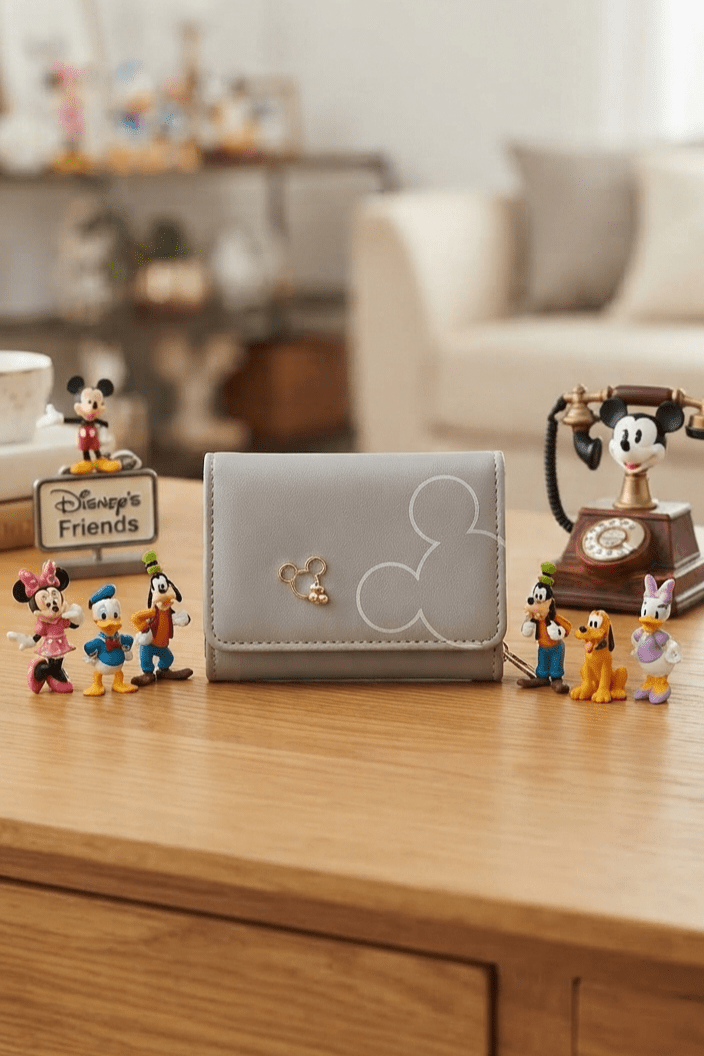 Mickey Mouse Inspired Wallet – Spacious & Fun - Angelique Boutique