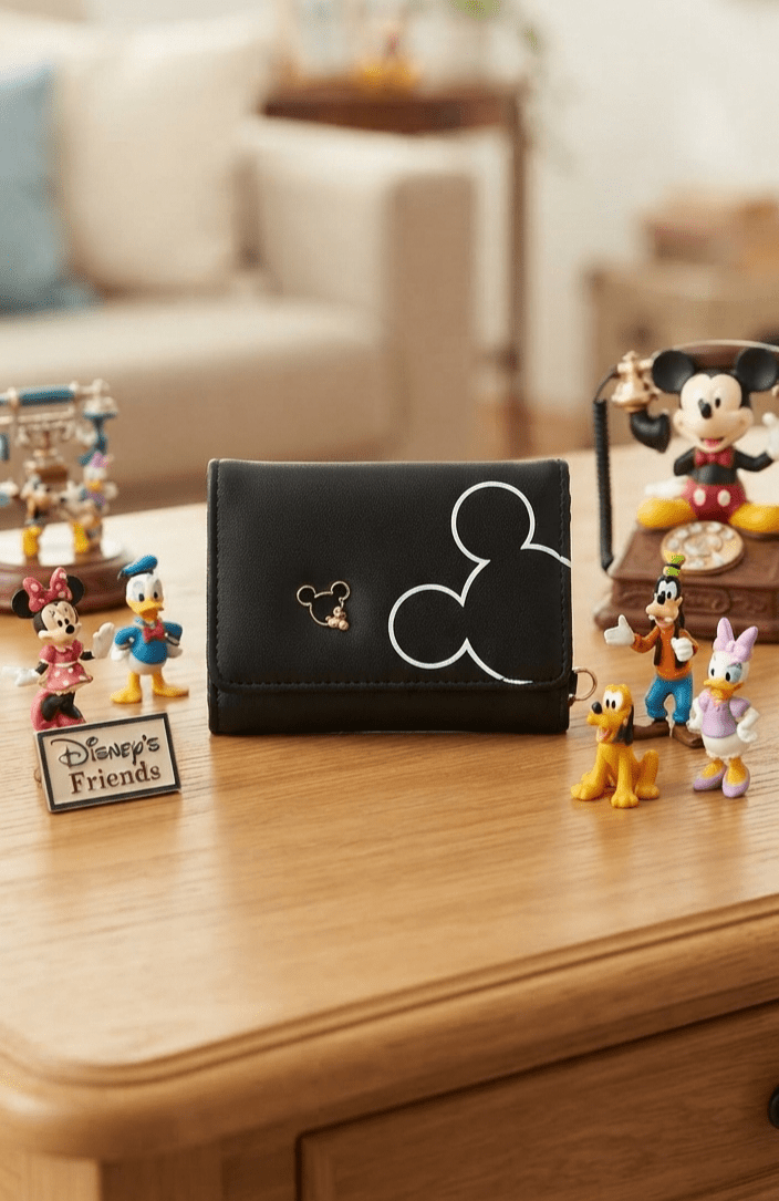 Mickey Mouse Inspired Wallet – Spacious & Fun - Angelique Boutique