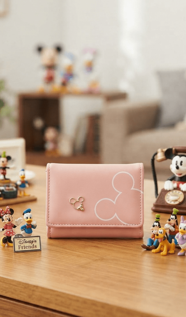 Mickey Mouse Inspired Wallet – Spacious & Fun - Angelique Boutique