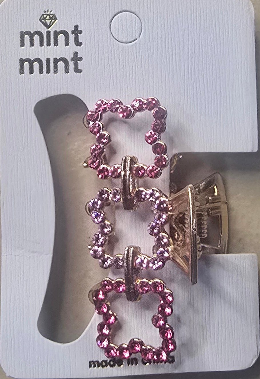 Mini Flower Hair Claw Clip – Cute Floral Hair Clip - Angelique Boutique
