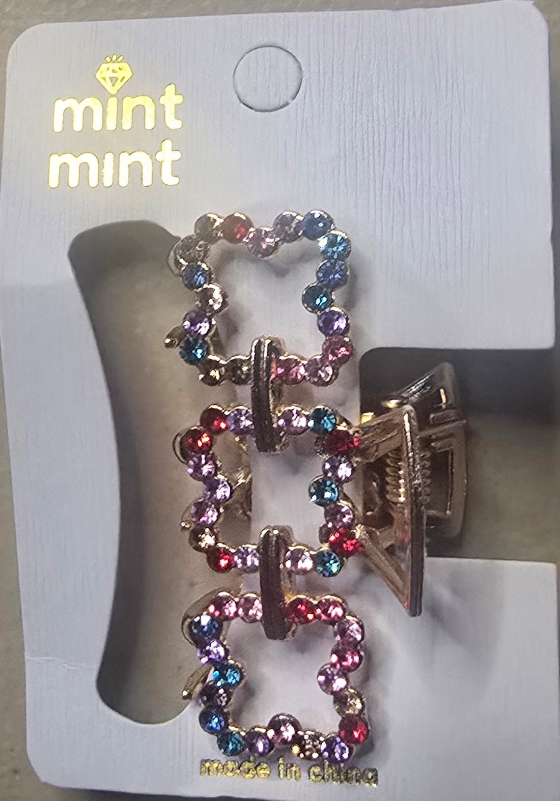 Mini Flower Hair Claw Clip – Cute Floral Hair Clip - Angelique Boutique