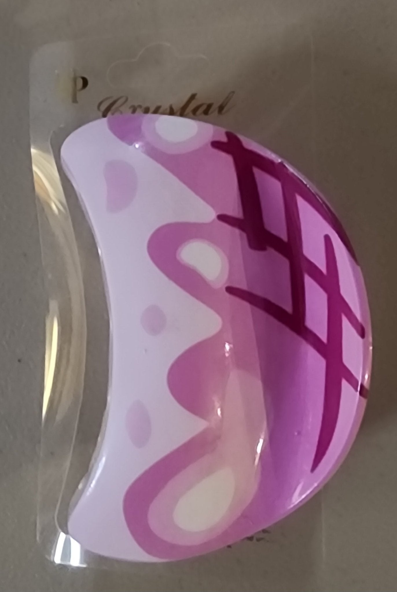 Moon Hair Clips Wavy Print – 6 Colors for Women - Angelique Boutique