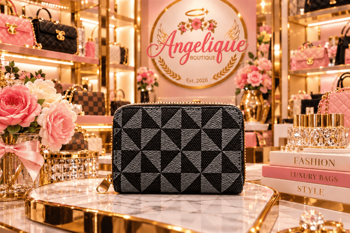 Multi-Compartment Lightweight Mini Wallet - Angelique Boutique
