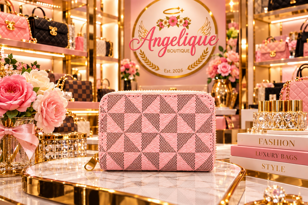 Multi-Compartment Lightweight Mini Wallet - Angelique Boutique