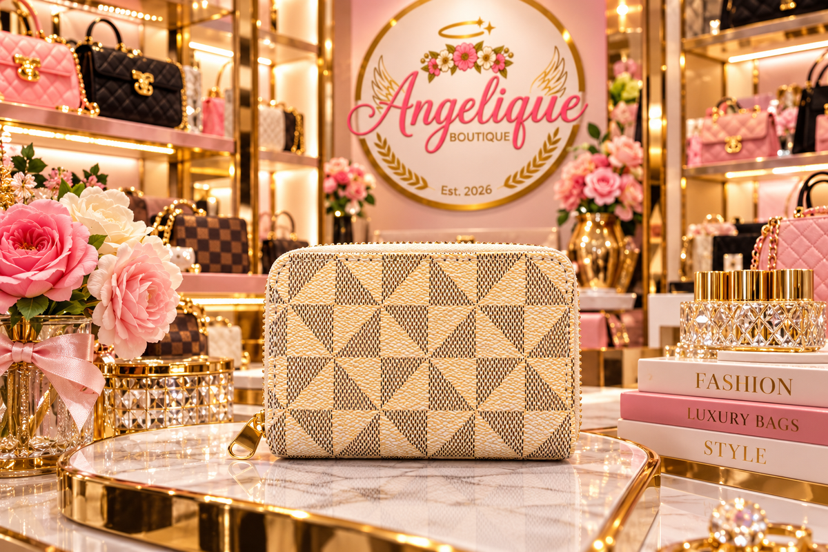 Multi-Compartment Lightweight Mini Wallet - Angelique Boutique
