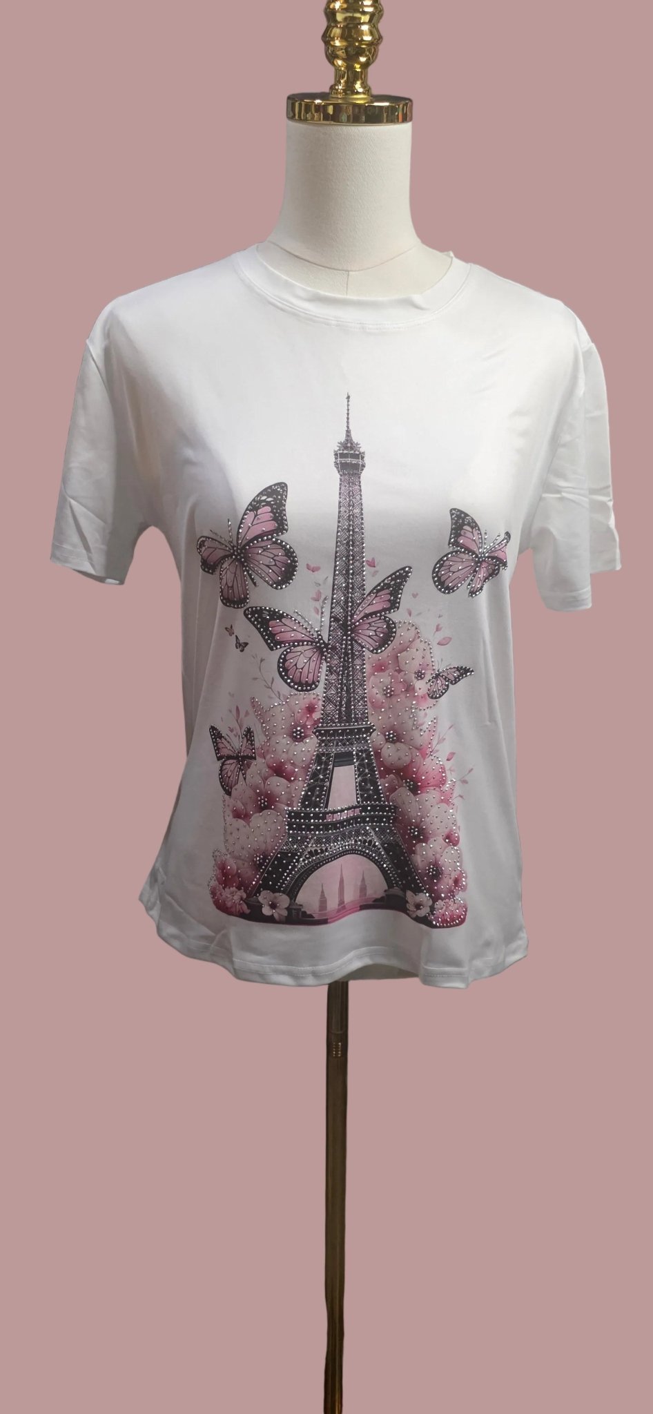 Paris Blouse – Soft Cotton Blend Top for Women - Angelique Boutique