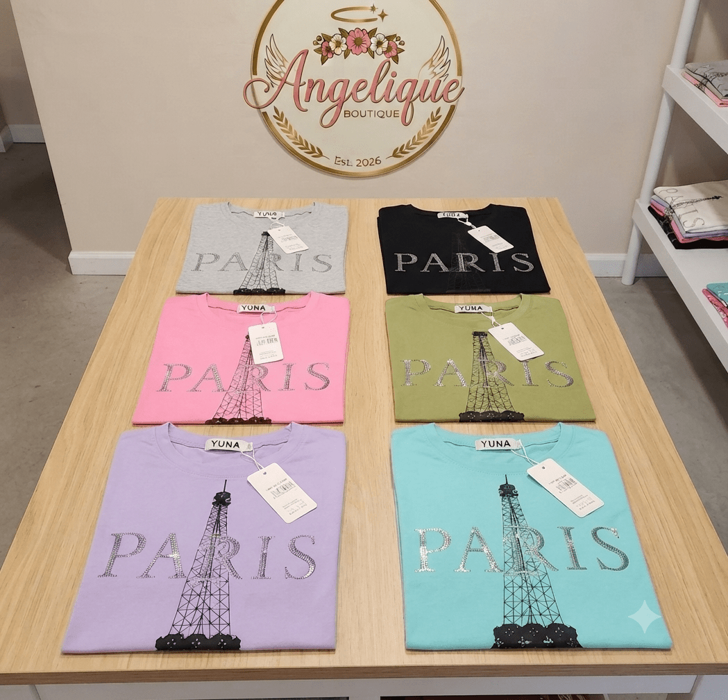 Paris Blouse with Shoulder Details & Stone Accents - Angelique Boutique