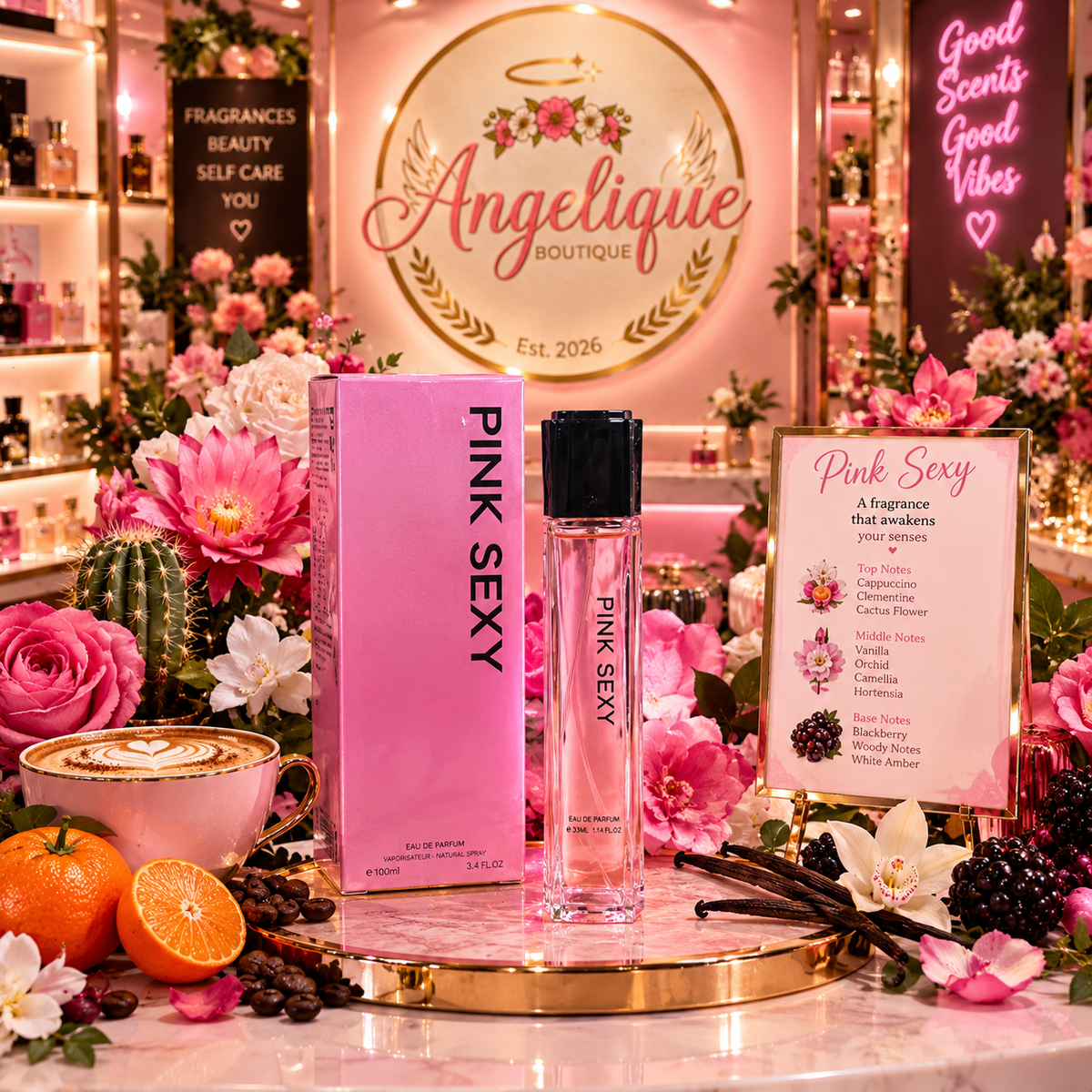 Pink Sexy Eau de Parfum for Women - Angelique Boutique