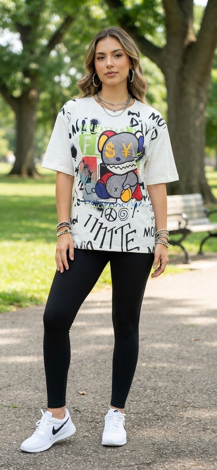 Plus Size Printed Blouse – Women's Lightweight Fashion Top - Angelique Boutique