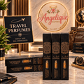 Praline Vanilla Amber Unisex Perfume, Travel Size Gourmand Scent - Angelique Boutique
