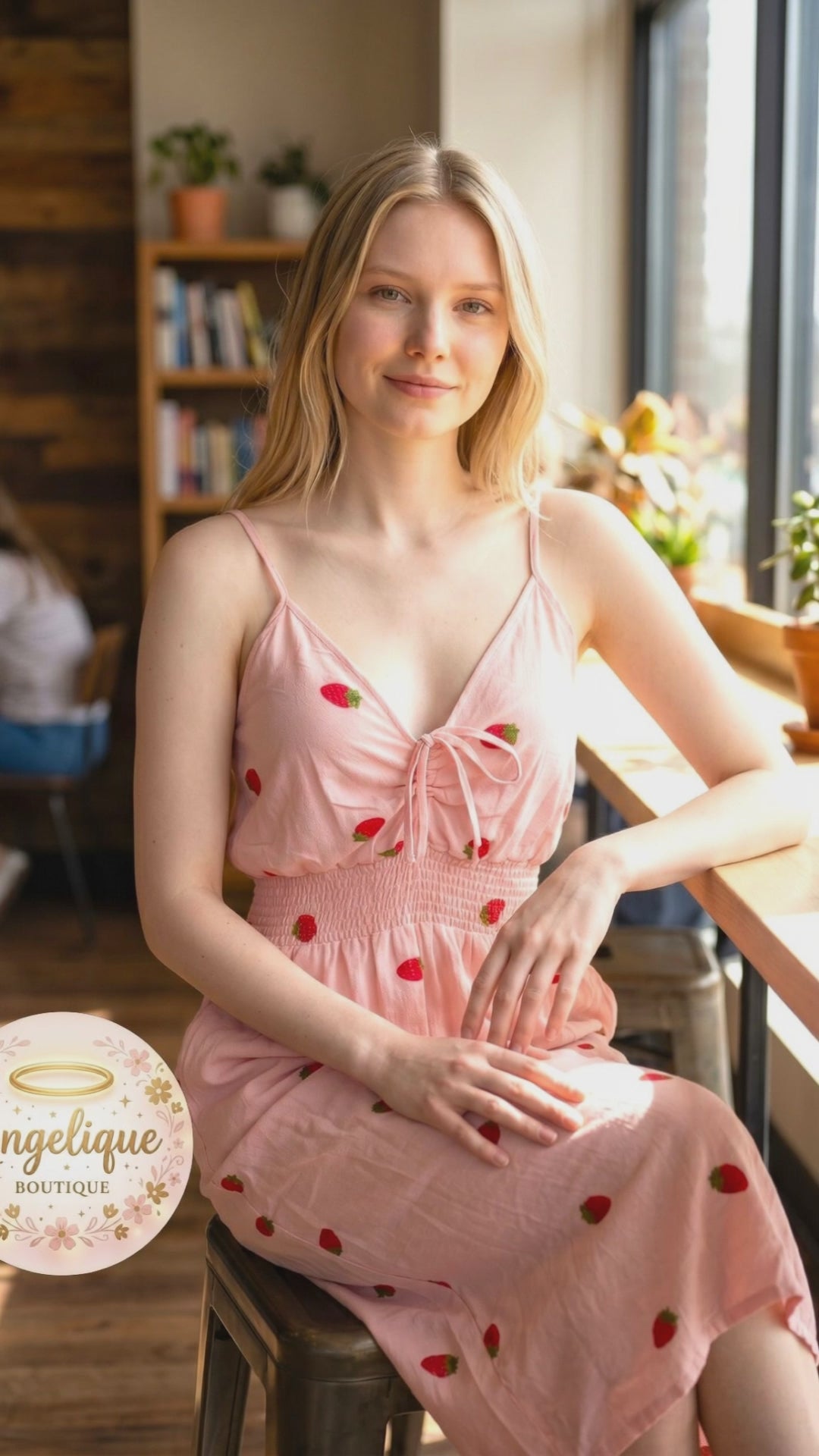 Vestidos de Fresa🍓 para Mujer