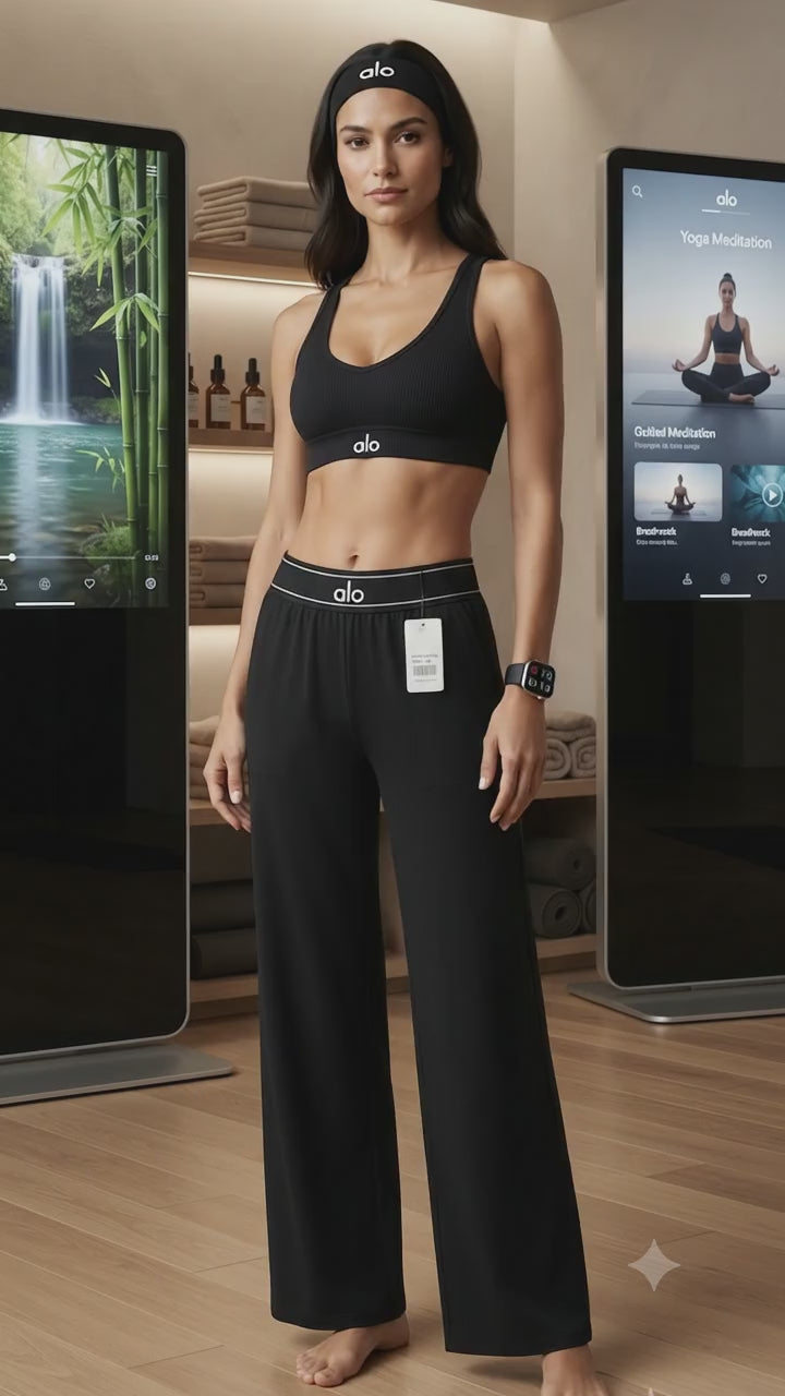 Women's Wide Leg Yoga Lounge Pants