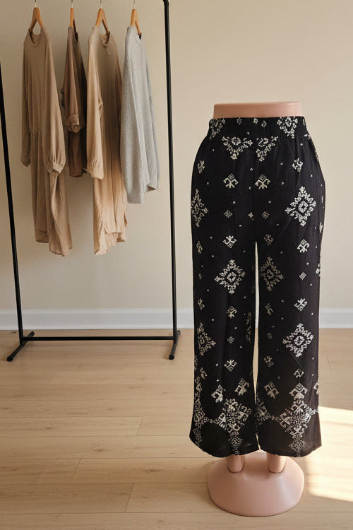 Pantalón Palazzo Fluido