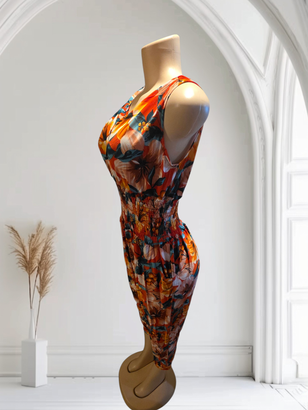 Enterizo Floral🌸💐 Largo Para Dama