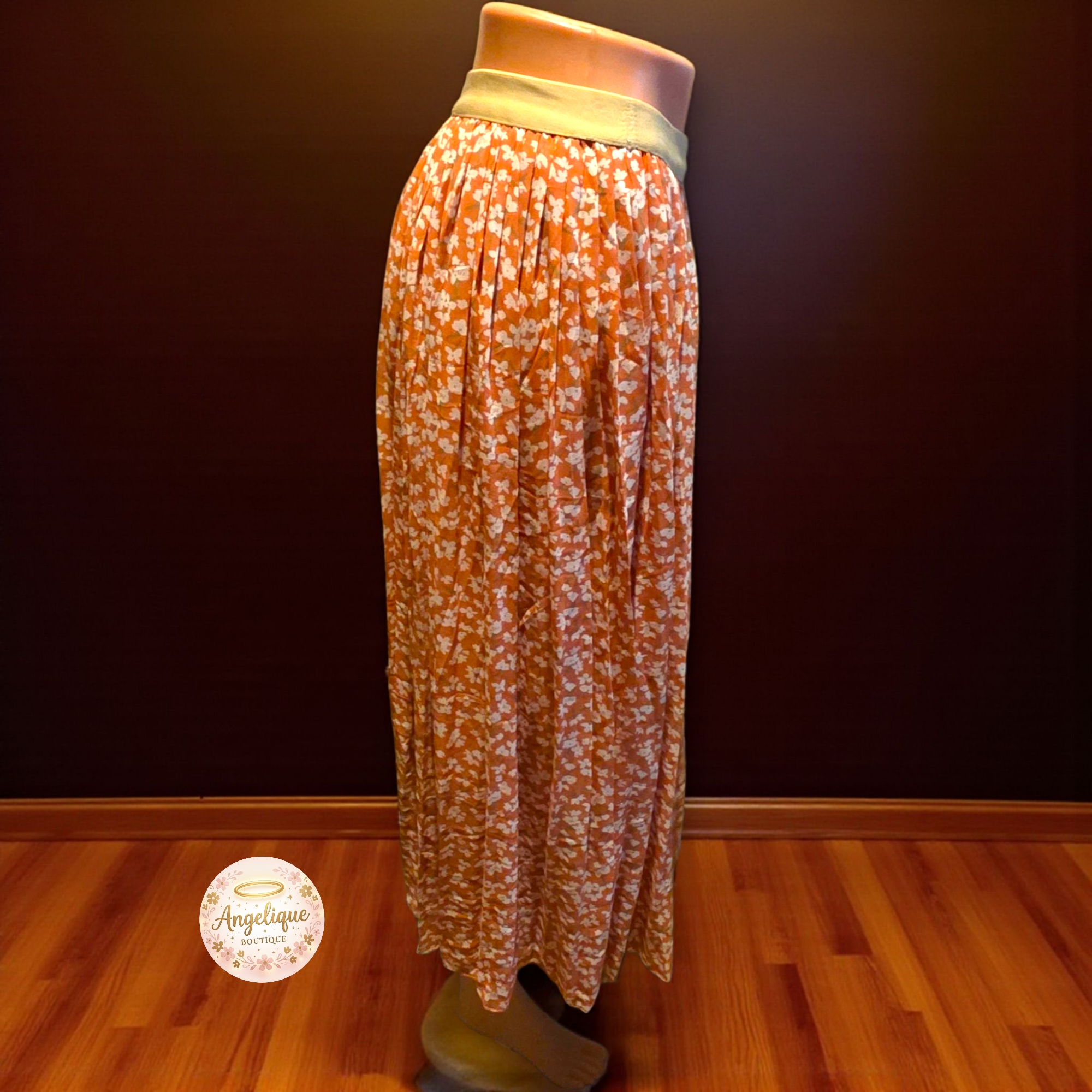 Falda Estampada – 65% Algodón / 35% Poliéster