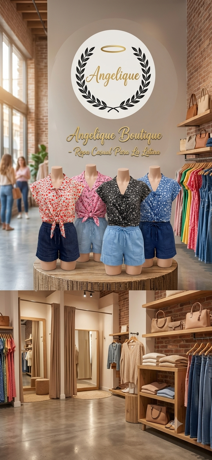 Pantalón Jean Corto con Elástico y Cordón Ajustable en la Cintura